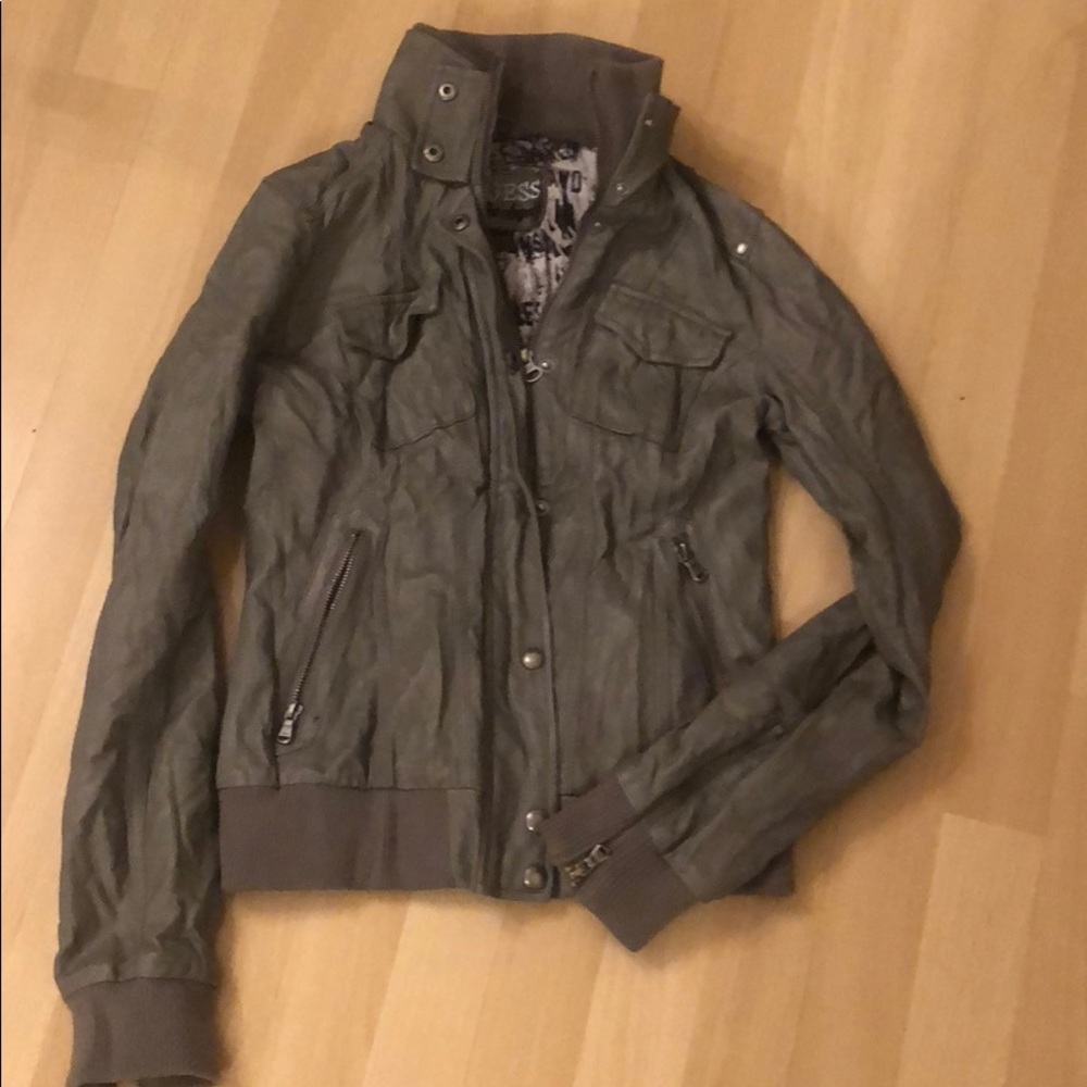 GUESS faux leather jacket